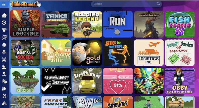 Online Games.io:在线玩小游戏网站,免费在线游戏平台