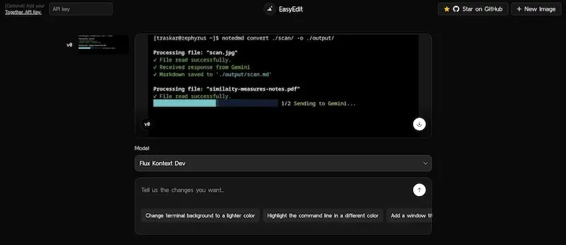 EasyEdit:AI图片编辑工具,颠覆传统的图像编辑方式