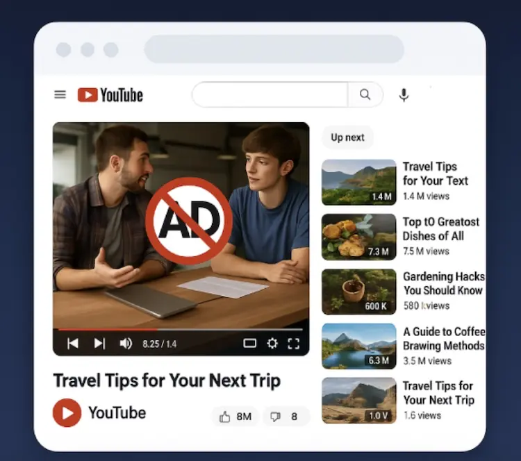 AdShield:youtube去广告插件,轻松屏蔽Youtube 广告