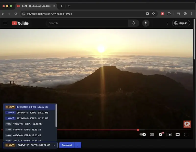Tubly Downloader:youtube视频下载工具,一键下载youtube视频