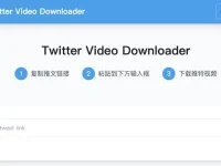 Twitter Video Downloader:在线推特视频下载工具,轻松下载高清无水印推特视频