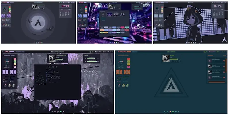 Nisfere：Arch Linux桌面环境，一键为Arch Linux安装桌面环境