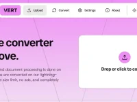 VERT:文件格式转换器 ,开源免费基于WebAssembly本地处理技术