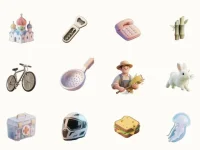 3D Icon Gallery:免费图标下载网站,海量高质量3D图标