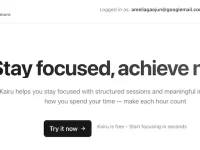 Kairu.app：专注时钟在线版，提高专注力和工作效率