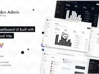 Shadcn Admin：高效的React管理后台模板