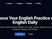 English Daily:免费在线AI英语学习平台,英语听说读写全覆盖学习