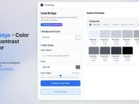 [Figma插件]Color Bridge：提升设计色彩搭配的利器