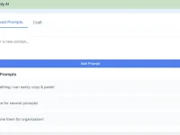Promptly AI:提示词优化管理工具