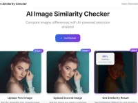 AI Image Similarity Checker:图片对比相似度在线工具,精准比较图片的差异