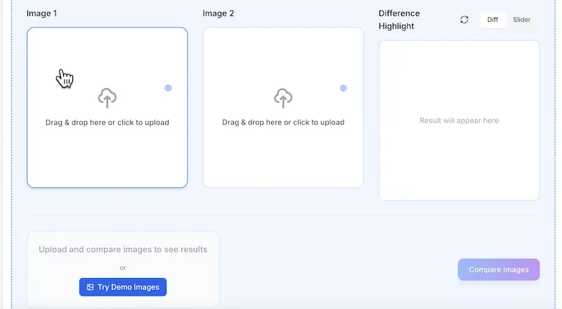 AI Image Similarity Checker：图片对比相似度在线工具，精准比较图片的差异