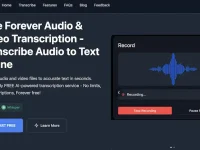 TransPocket:在线录音转录文字软件,在线将音频和视频转录为文字