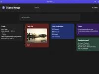 React Glass Keep:个性化笔记管理工具