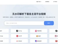 效率坊:在线免费视频去水印下载工具